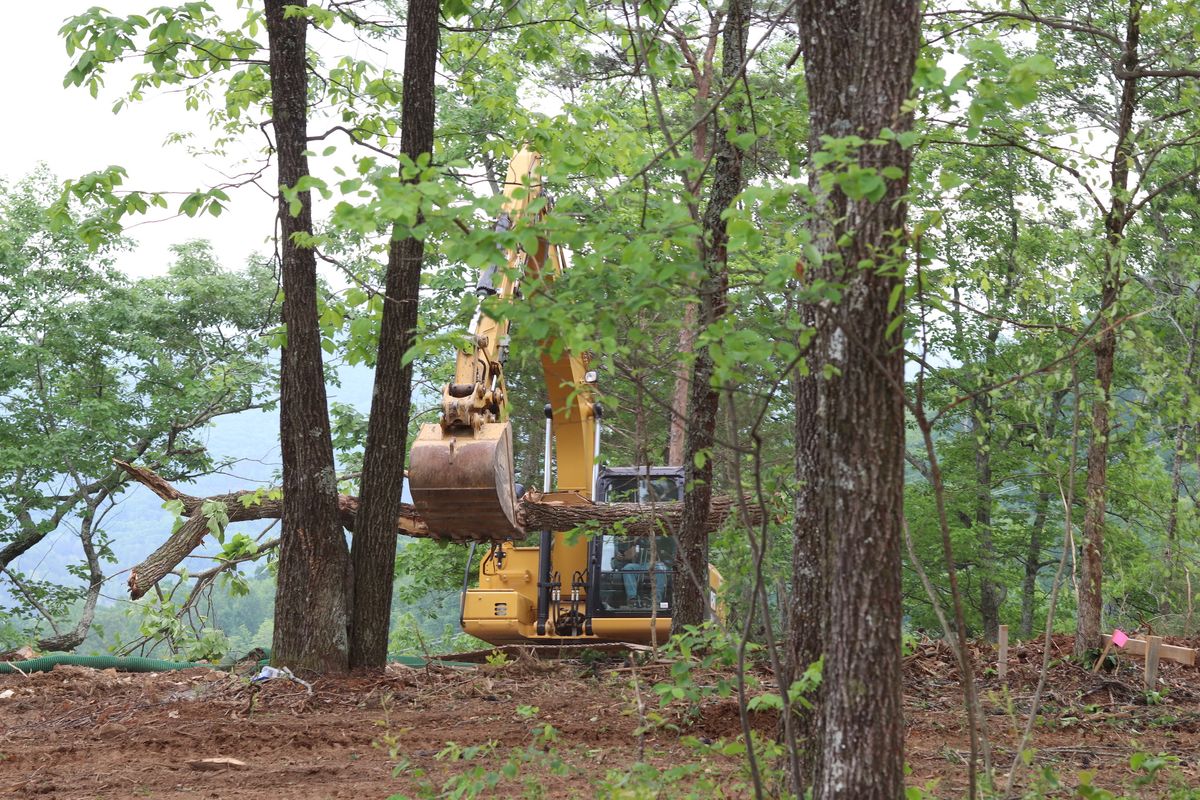 Land Clearing for McBryar Excavation in Trenton, GA