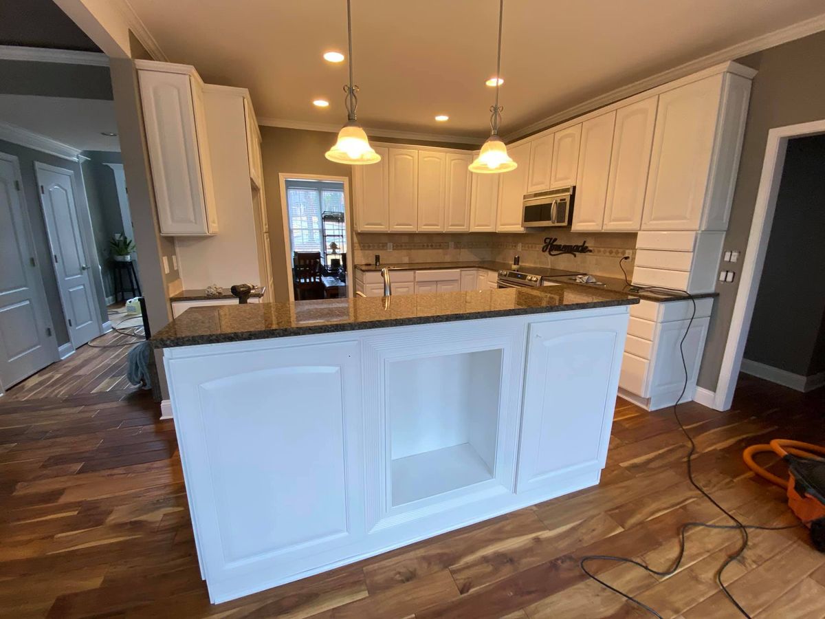 Kitchen and Cabinet Refinishing for Residential Painting Solutions by Sonny LLC in Alpharetta, GA