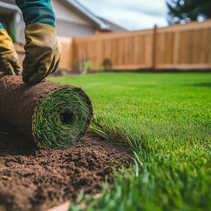 Sod Installation for Cornerstone landscapes in Lecanto, FL