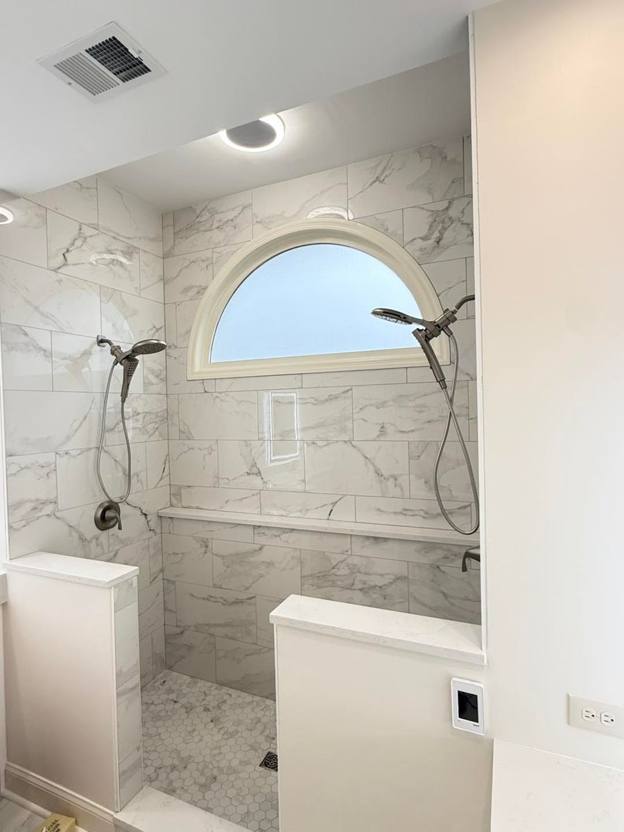 Bathroom Renovation for Courvelle's Construction and Renovations in Columbus, GA