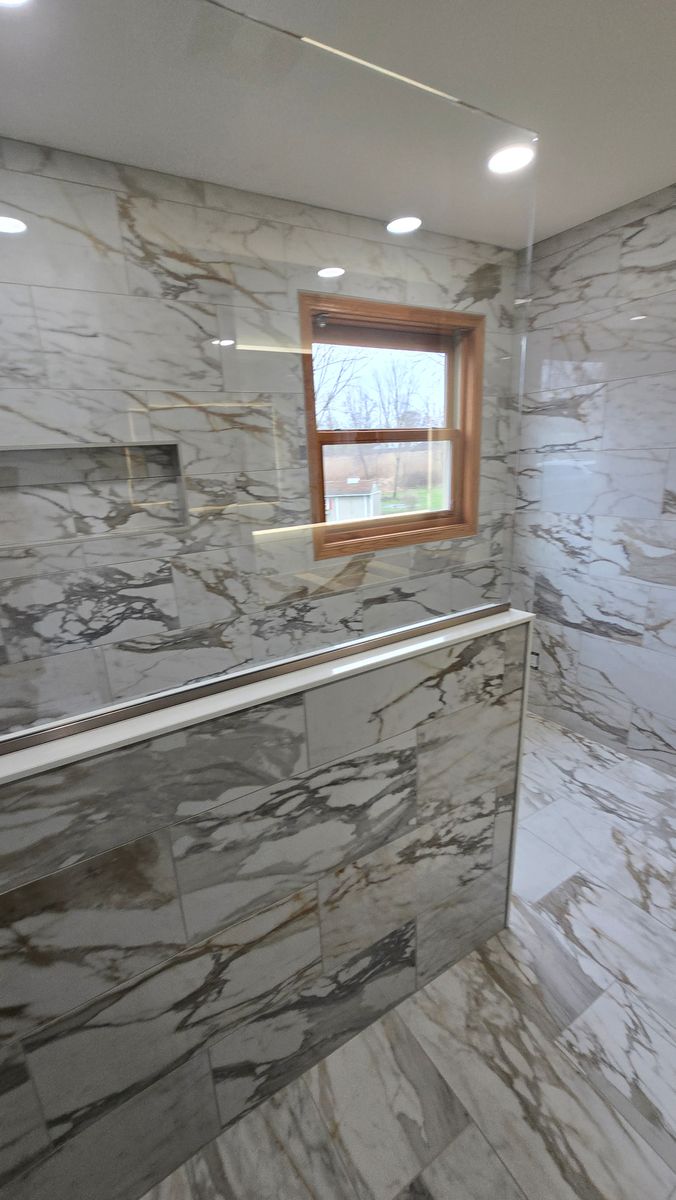 Bathroom Renovation for Santiago Construction LLC in Valparaiso, IN