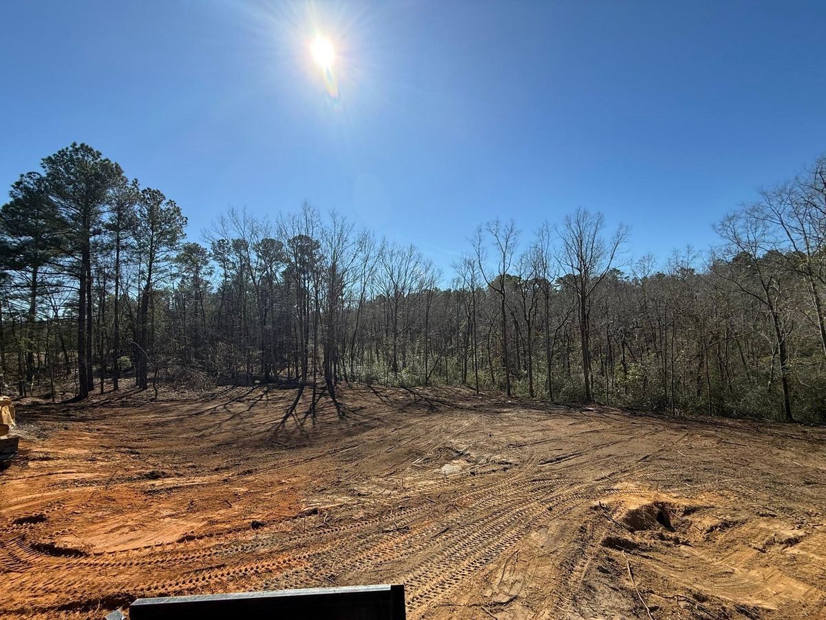 Site Preparation for Southern Land Improvements in Edgefield, SC