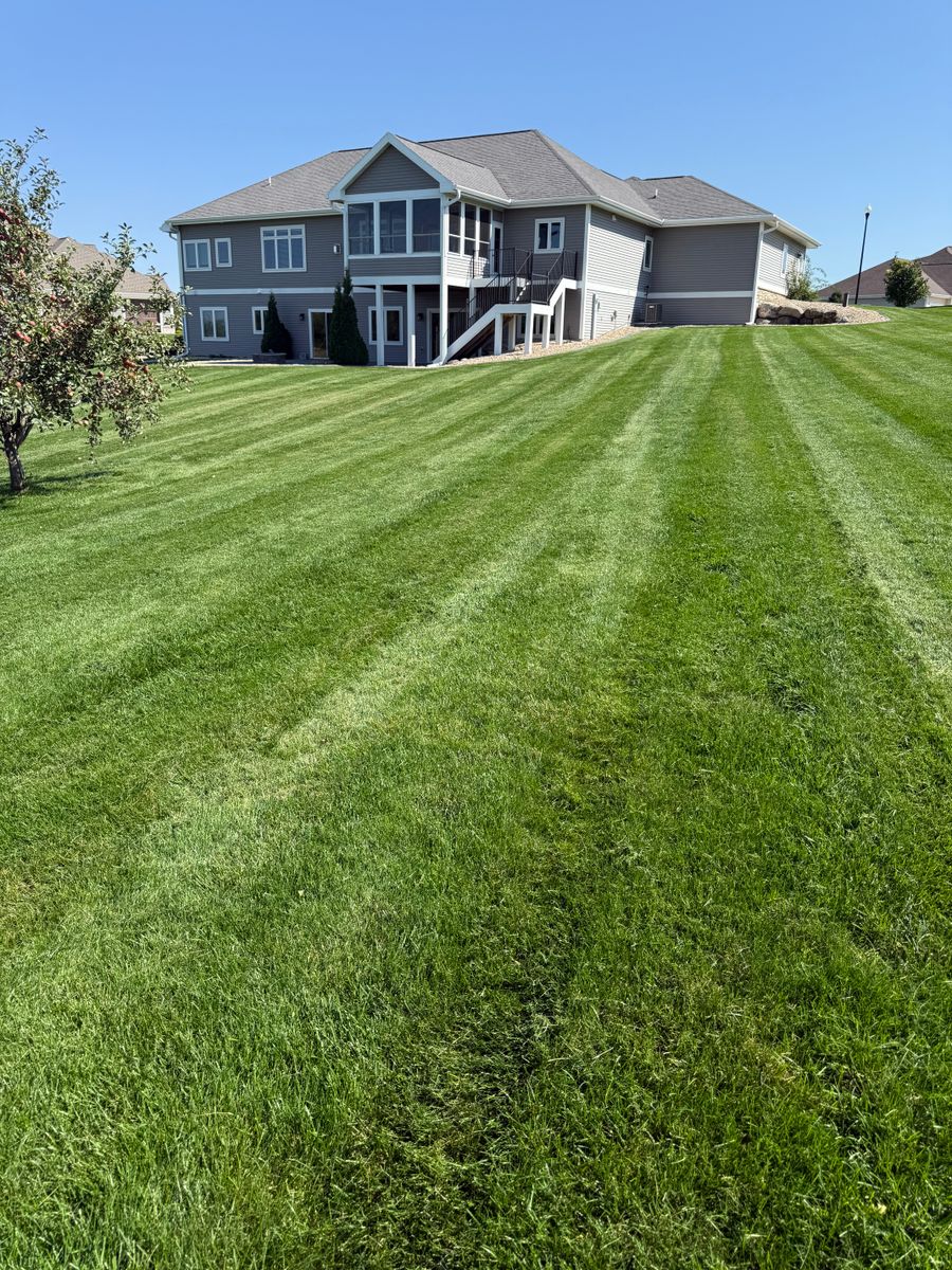 Landscaping and Grass Seeding for Perfect Lawn Solutions LLC in Marshall, WI