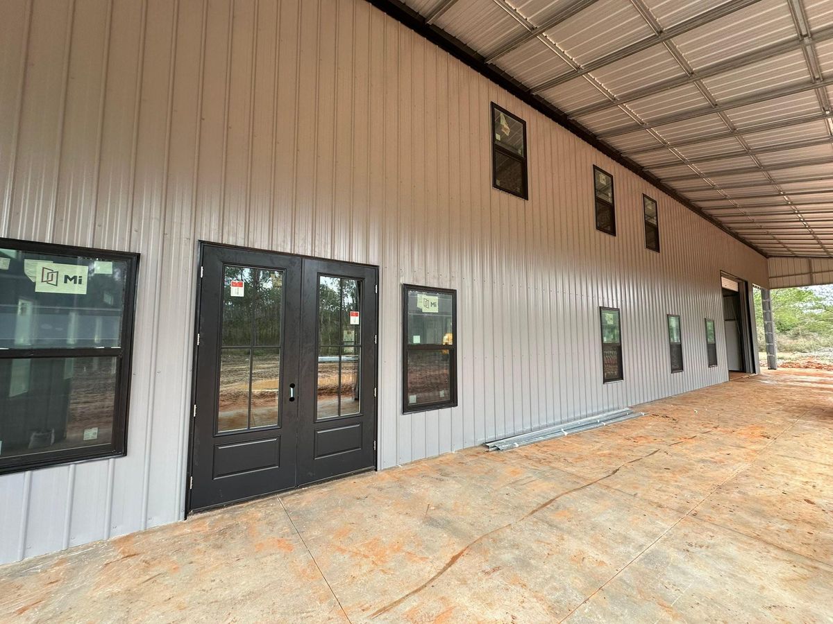 House Framing for Elite Custom Metal Structures in Belmont, MS