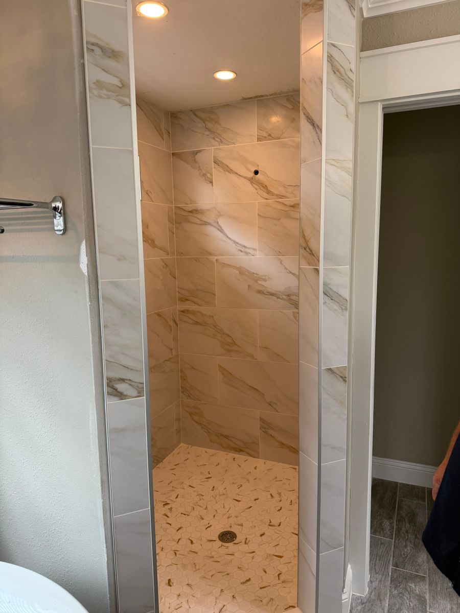 Bathroom Remodeling for Whiddon Construction Company in Lake City, FL