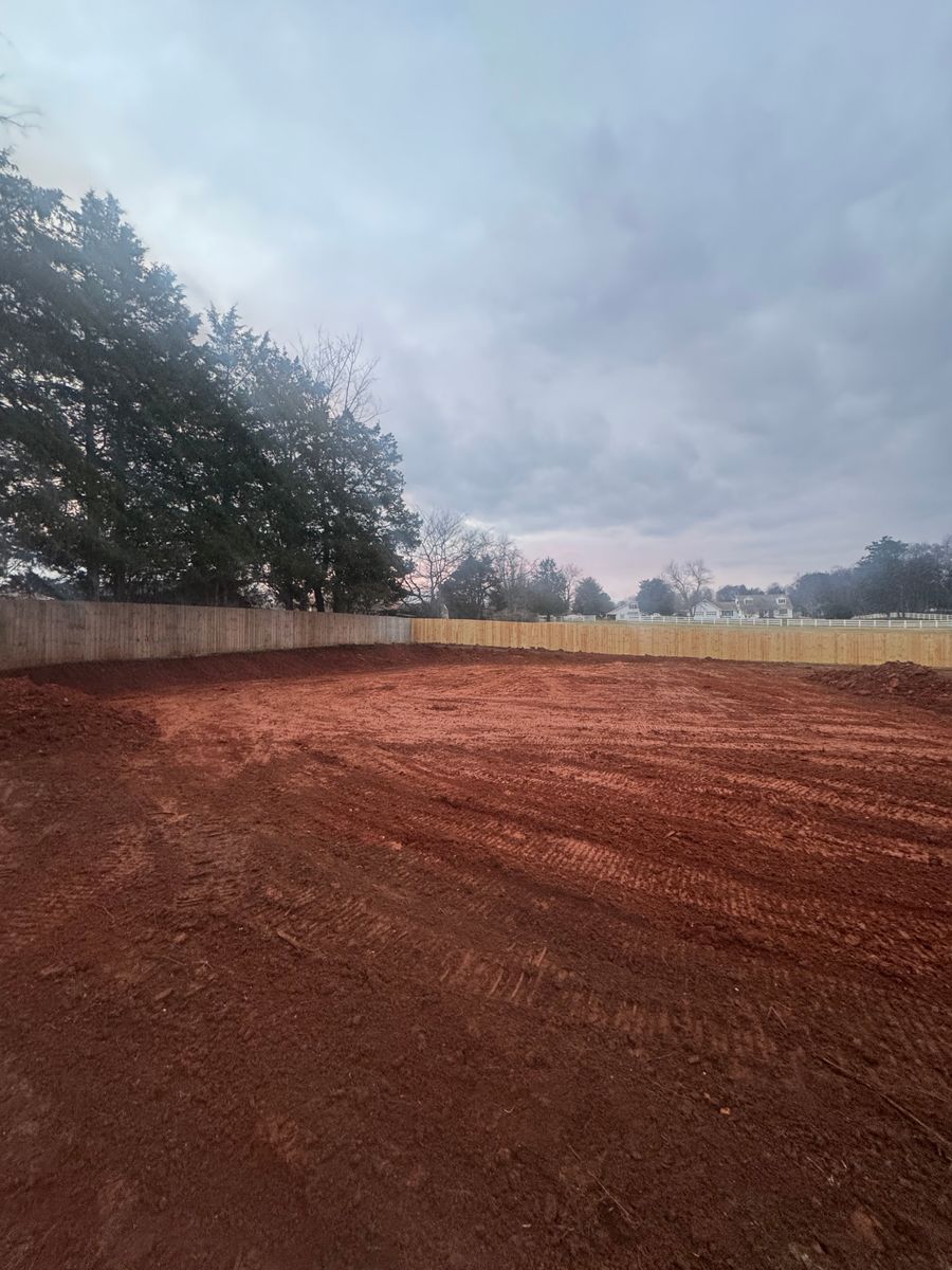 Site Preparation for Strange Excavating & Utilities in Lenoir City, TN