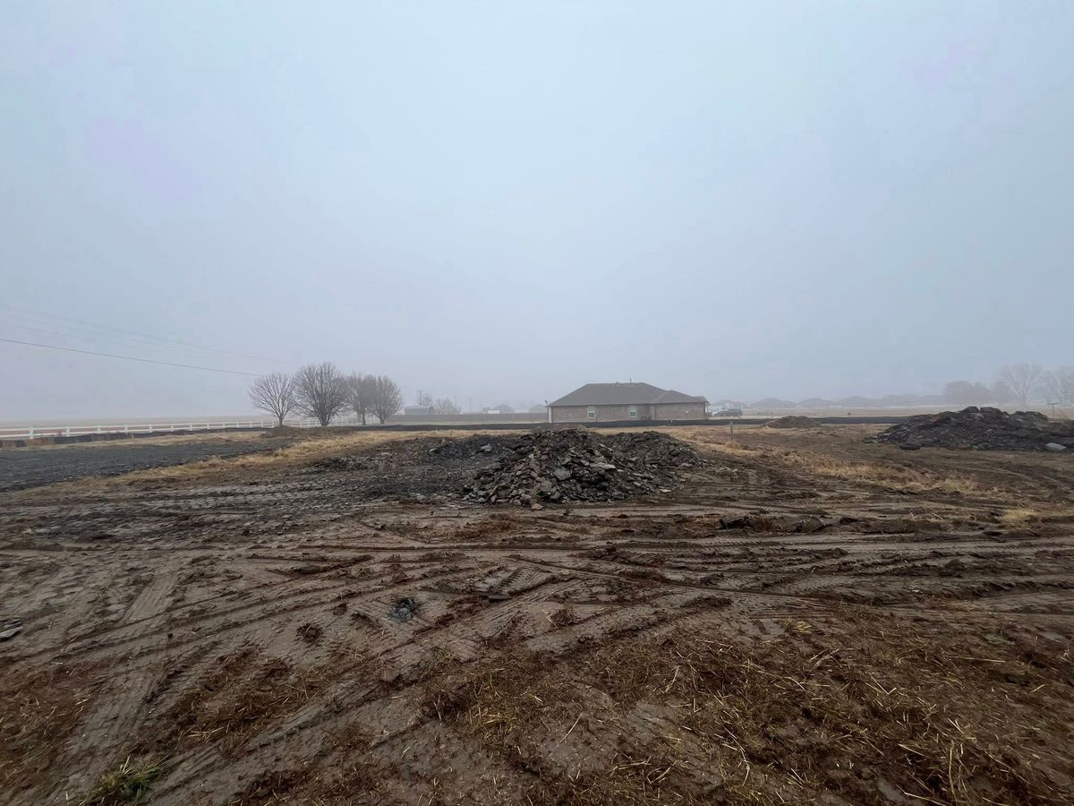 land clearing & brush work for Rodriguez Landworks in Oklahoma City, OK