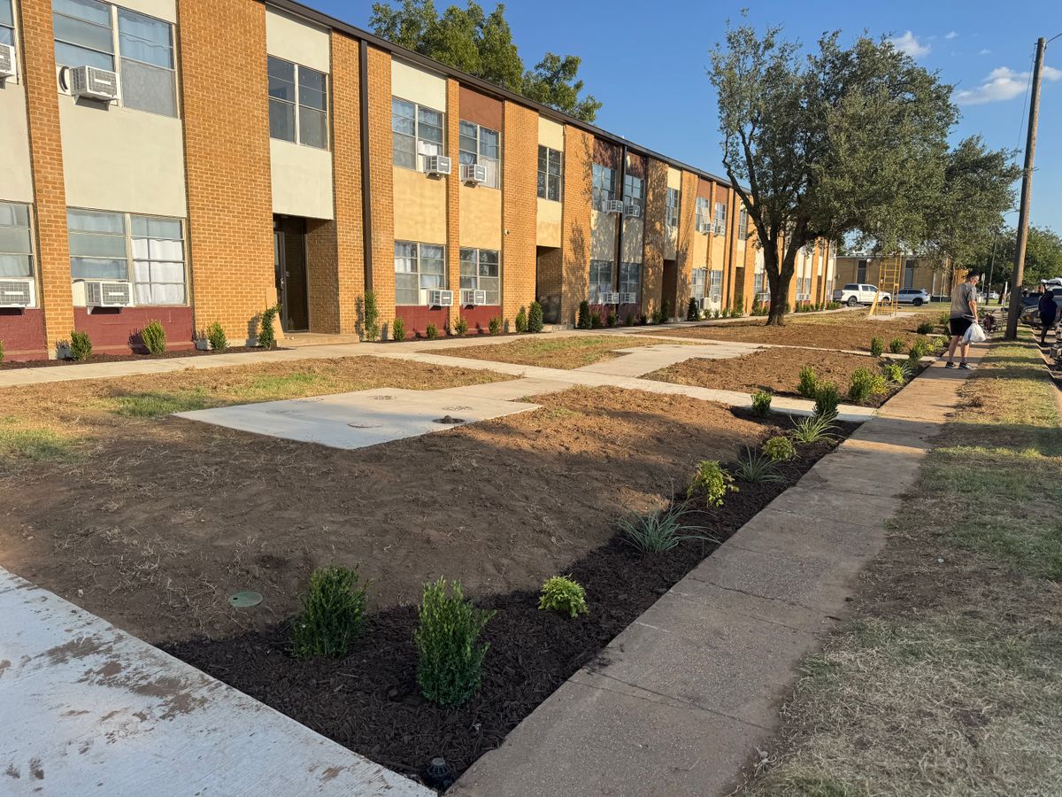Mulch Installation for JDR Texas Landscaping Pros in Seagoville, TX