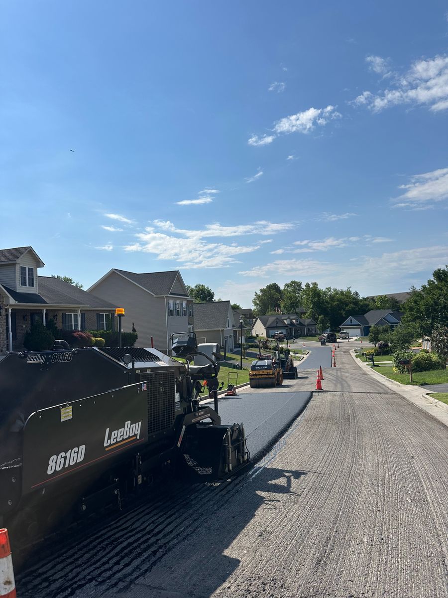 Milling for James R Carter Paving in Roanoke, VA