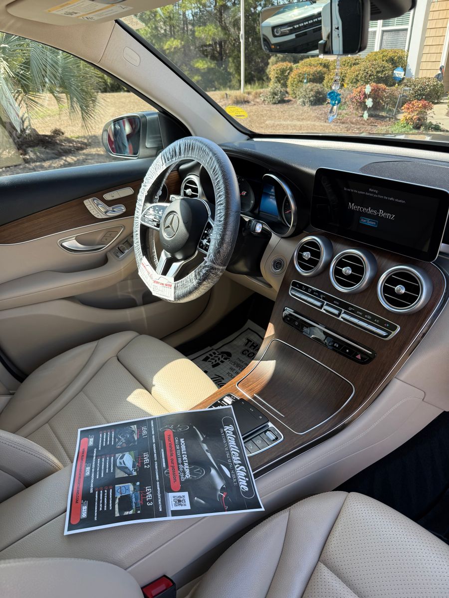 Interior Package for Relentless Shine Mobile Detailing in Calabash, NC