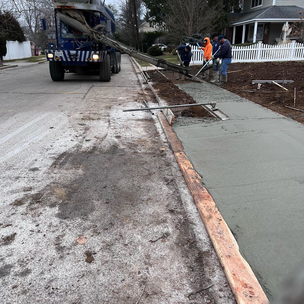 Concrete Repair for Azores Concrete L.T.D. in Port Jefferson Station, NY