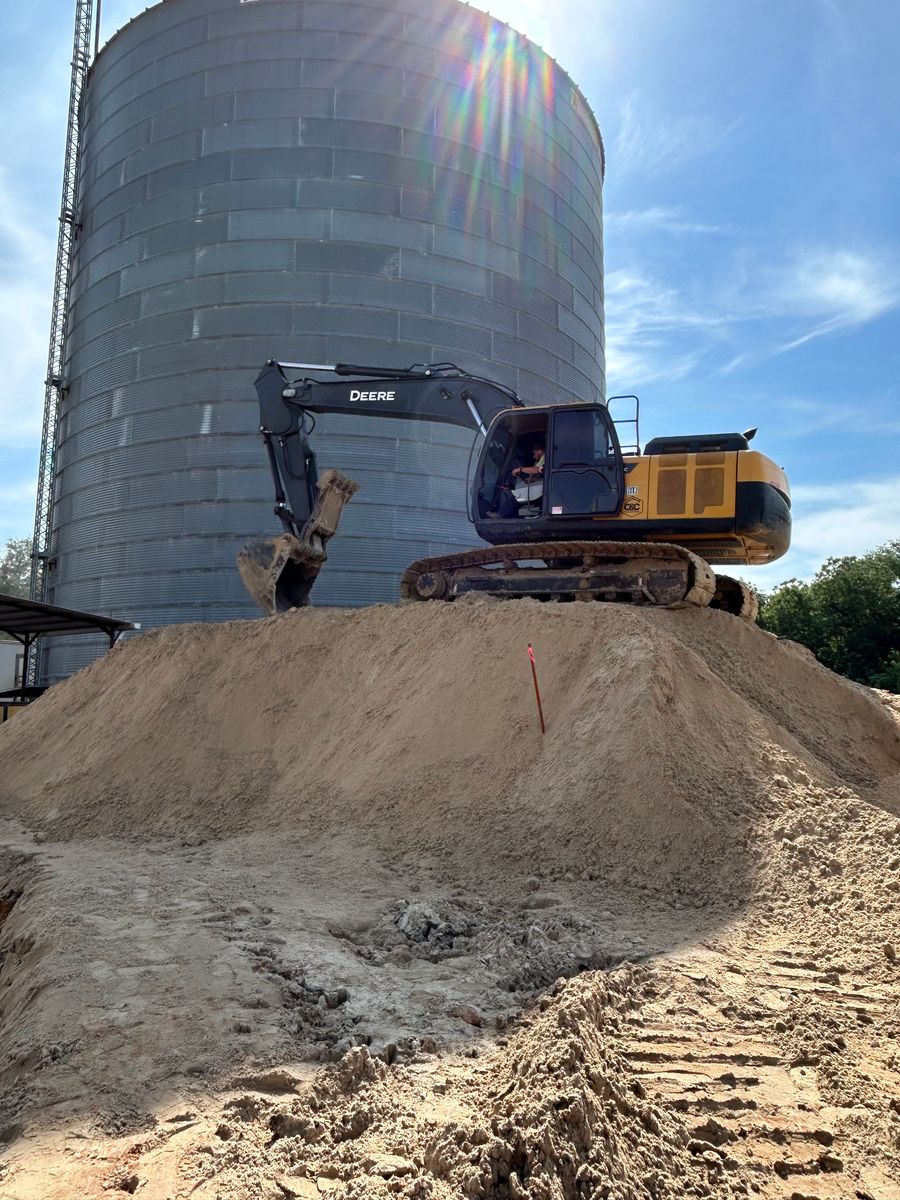 Site Preparation for C&C Excavating in Live Oak, FL