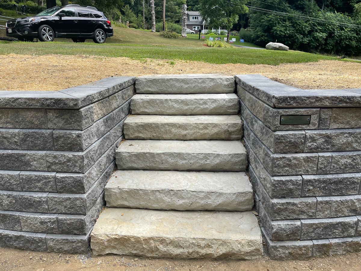 Landscape Steps & Stepping Stones for NK Landscaping LLC in Dutchess County, NY