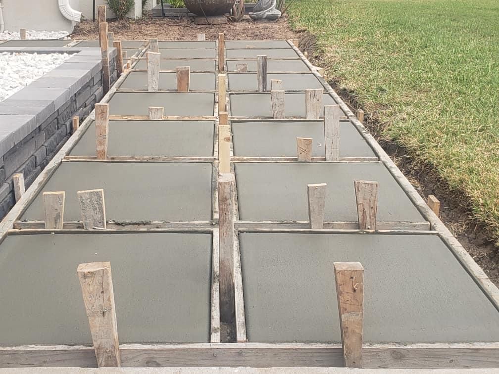 Sidewalks and Walkway Construction for Green Hammer Concrete in Palm Bay, Florida