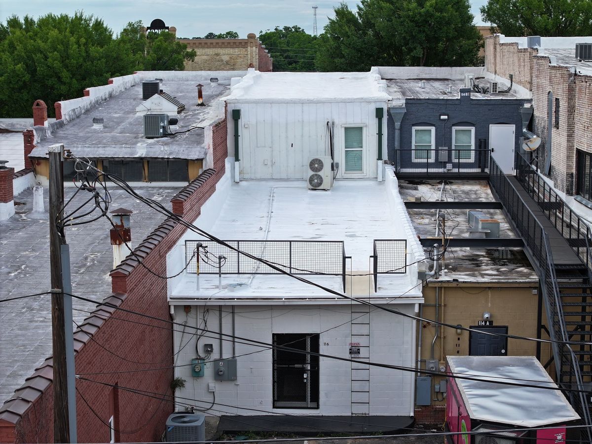 Commercial SPF Roofing Install for Hart Roofing and Insulation in Atlanta, GA