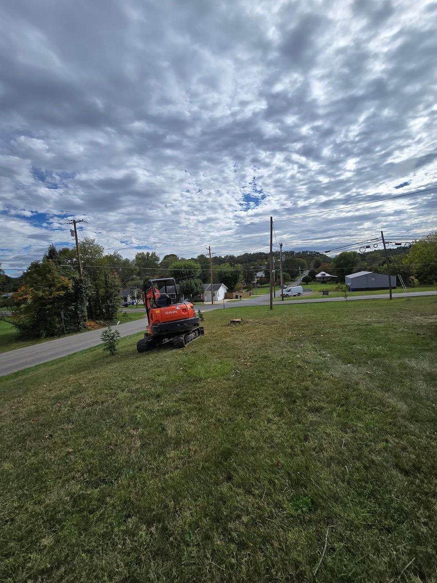 Excavation for M&L Lumber and Excavating in Jonesborough, TN