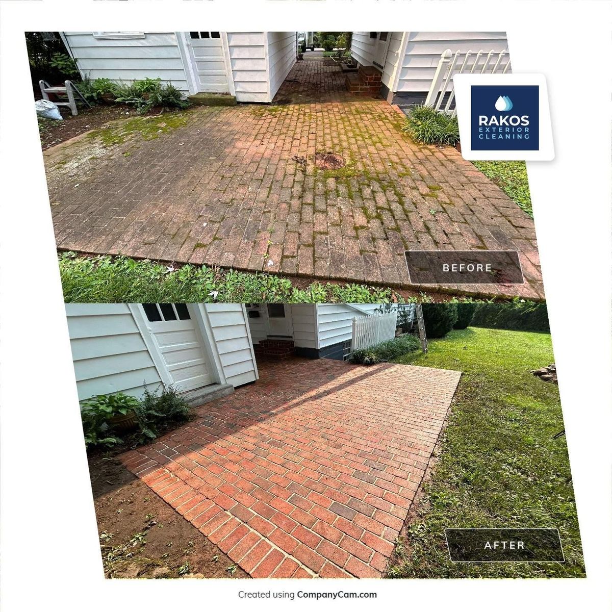 Brick Cleaning for Rakos Exterior Cleaning in Lynchburg, VA