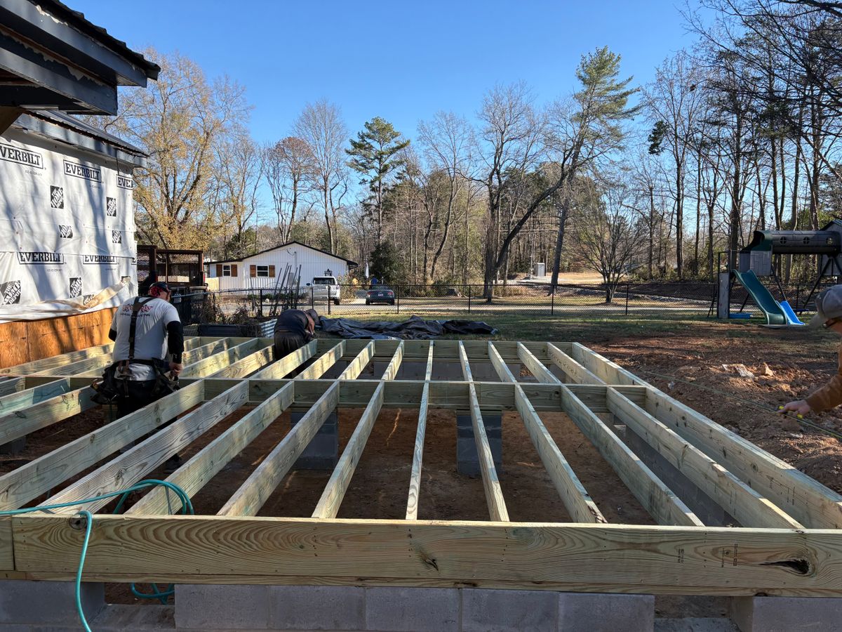 Carpentry for Harmon Group in Bessemer City, NC