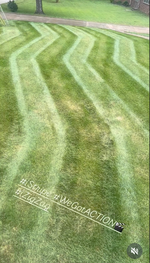 Mowing for DH Lawn Care in Nashville, TN