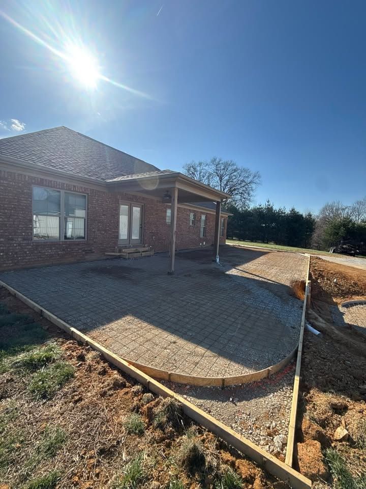 Patio Design & Installation for Buckel Concrete in New Albany, IN