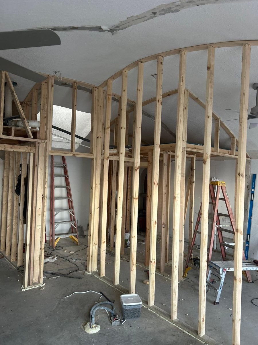 Framing for SDM Construction LLC in Lawrence, KS