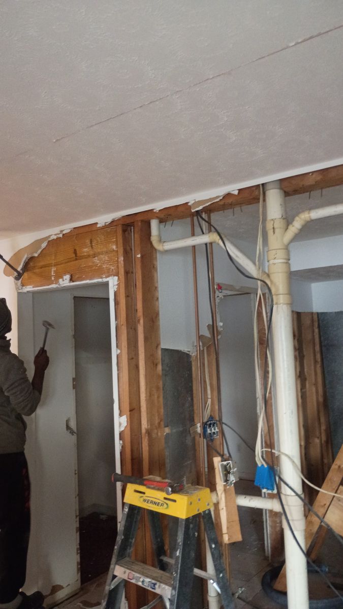 Basement Remodeling for R2 Services & MastersTouch in Dayton, OH