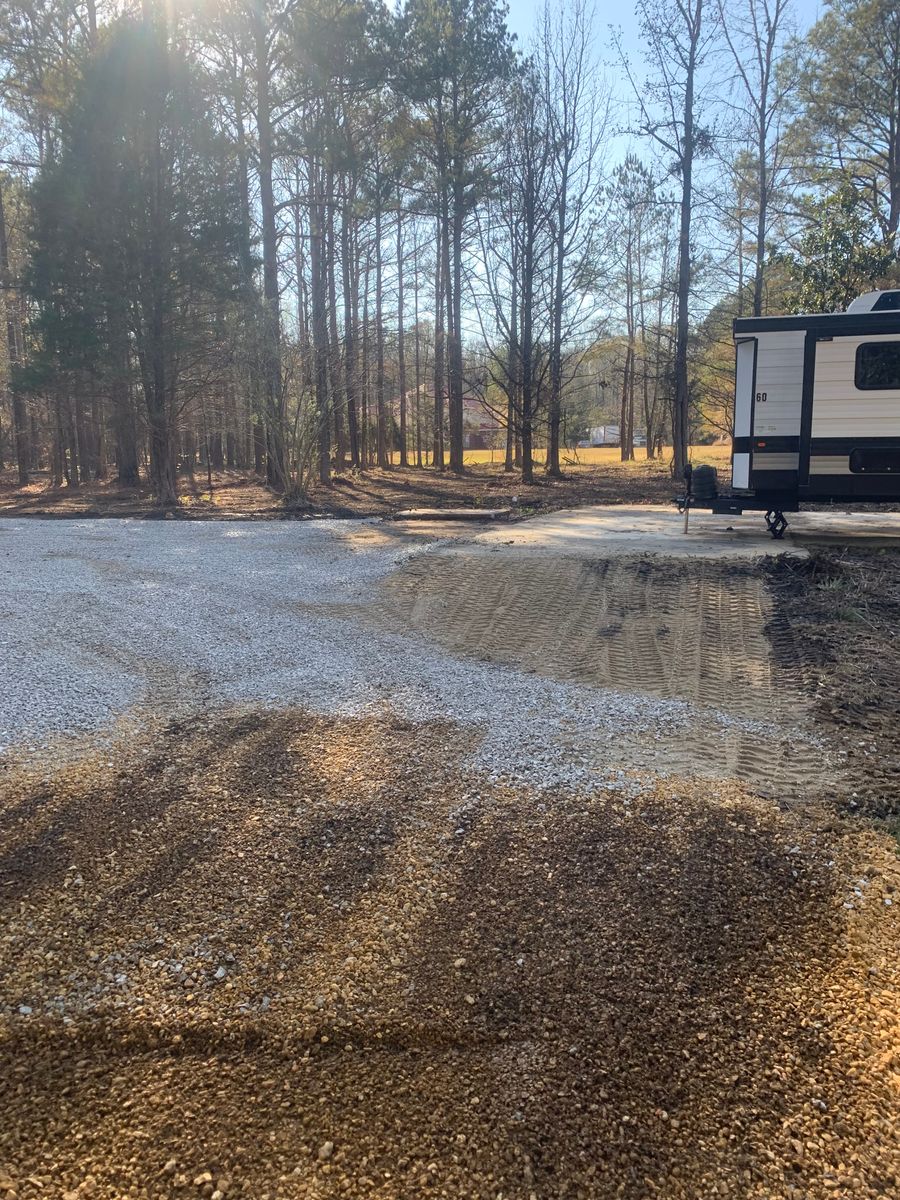 Grading and Leveling for Polasini Land Development in Starkville, MS