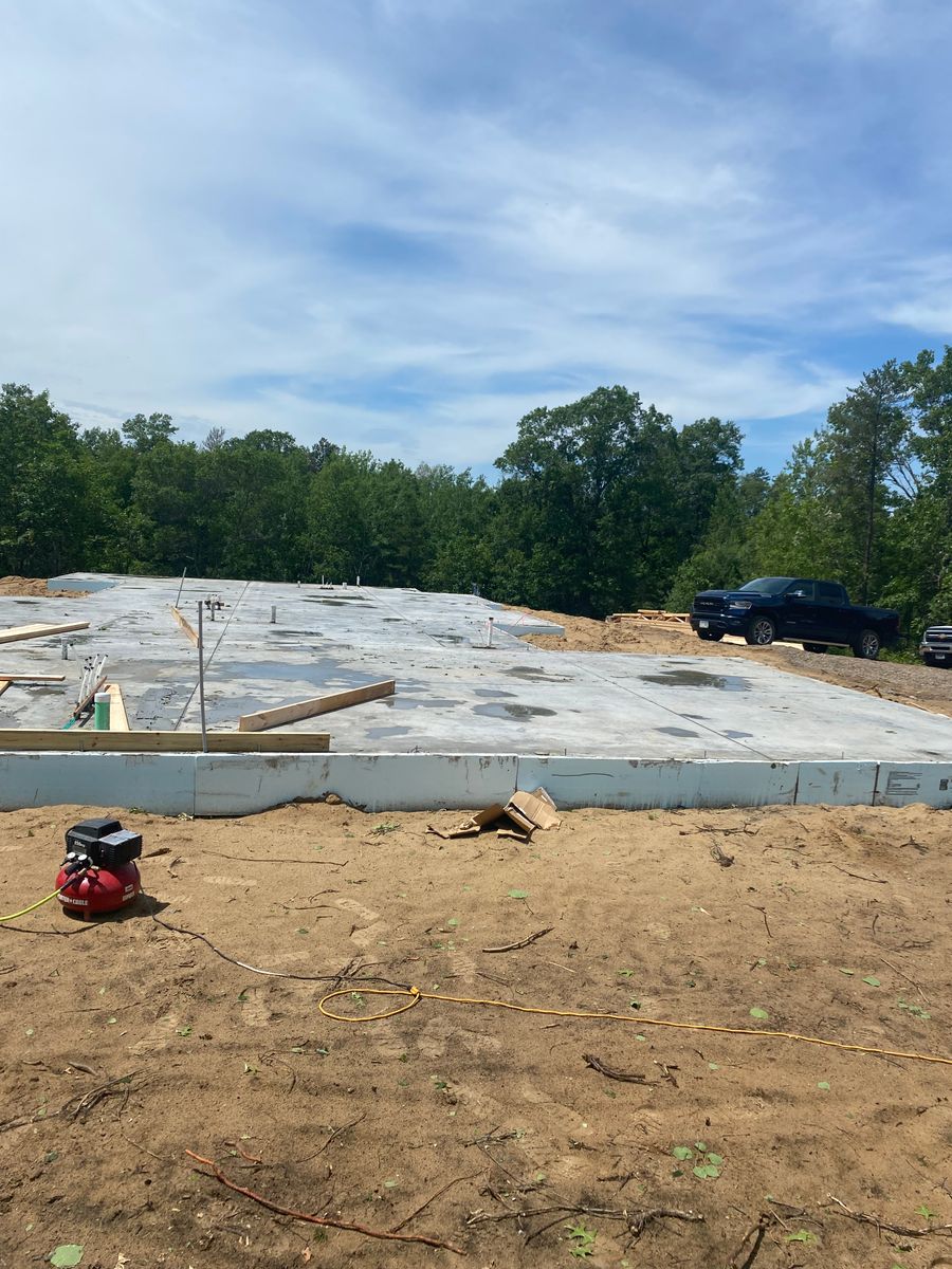 Commercial Concrete  for Nick's Concrete & Masonry in Baxter, MN
