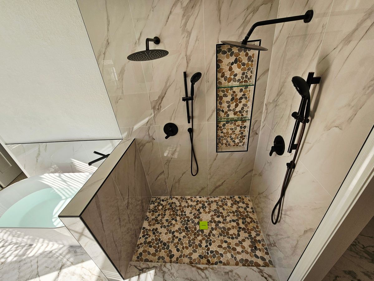 Custom Tiling for Tile-N-All in Denton, TX