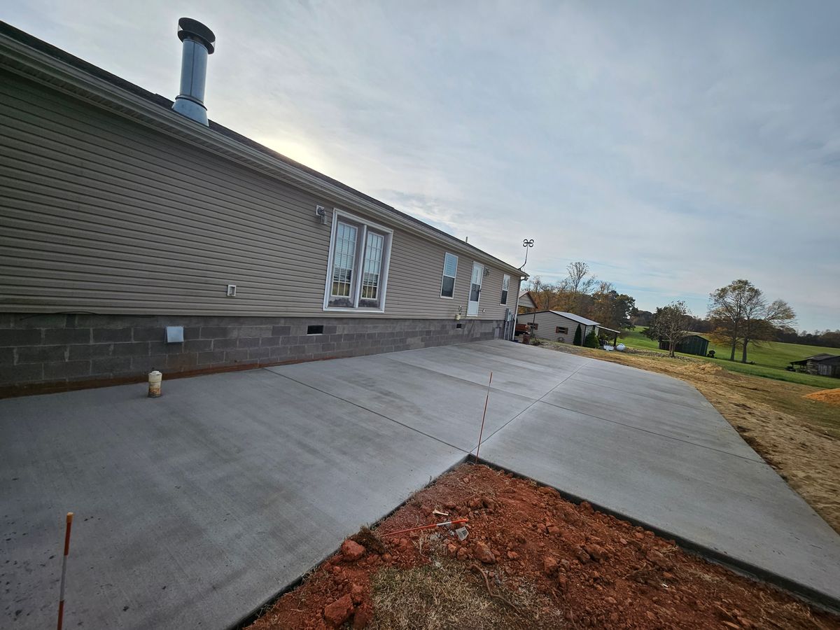 Patio Design & Construction for Miilan Construction in Boonville, NC