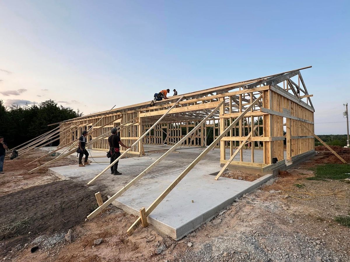 Post Frame for Elite Builders & Construction LLC in Paden, OK