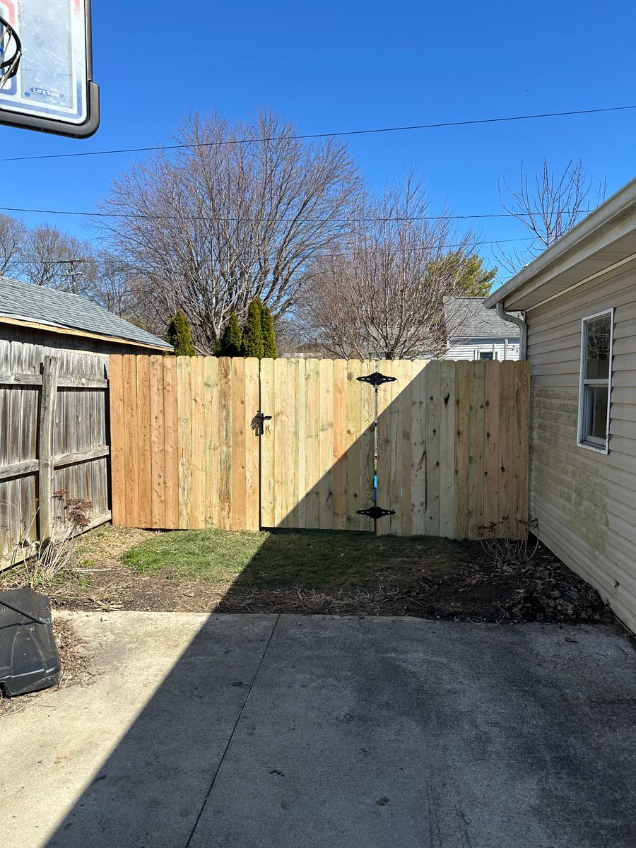 Gate Installation for TMP Fence in Xenia, OH
