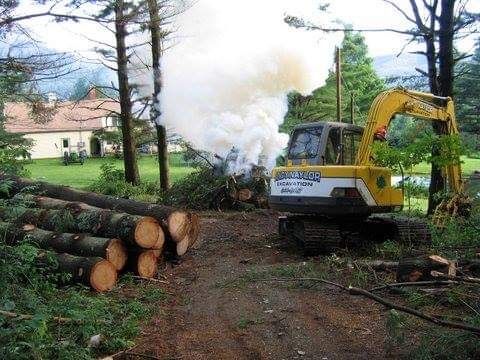 Land Clearing & Demolition for Andy Naylor Excavation in Stowe, VT