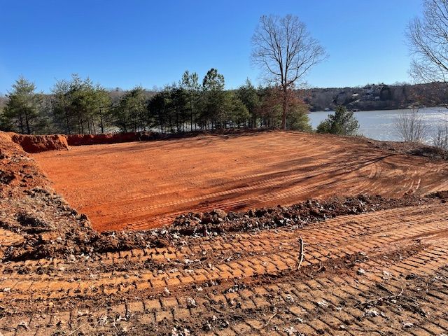 Foundation Excavation for Barnes Backhoe & Grading in Taylorsville, NC