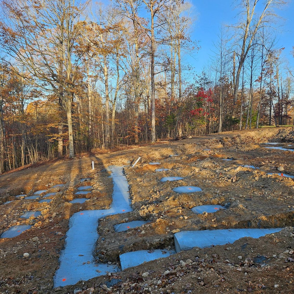 Land Grading for Bledsoe & Sons Excavating and Developing in Dandridge, TN