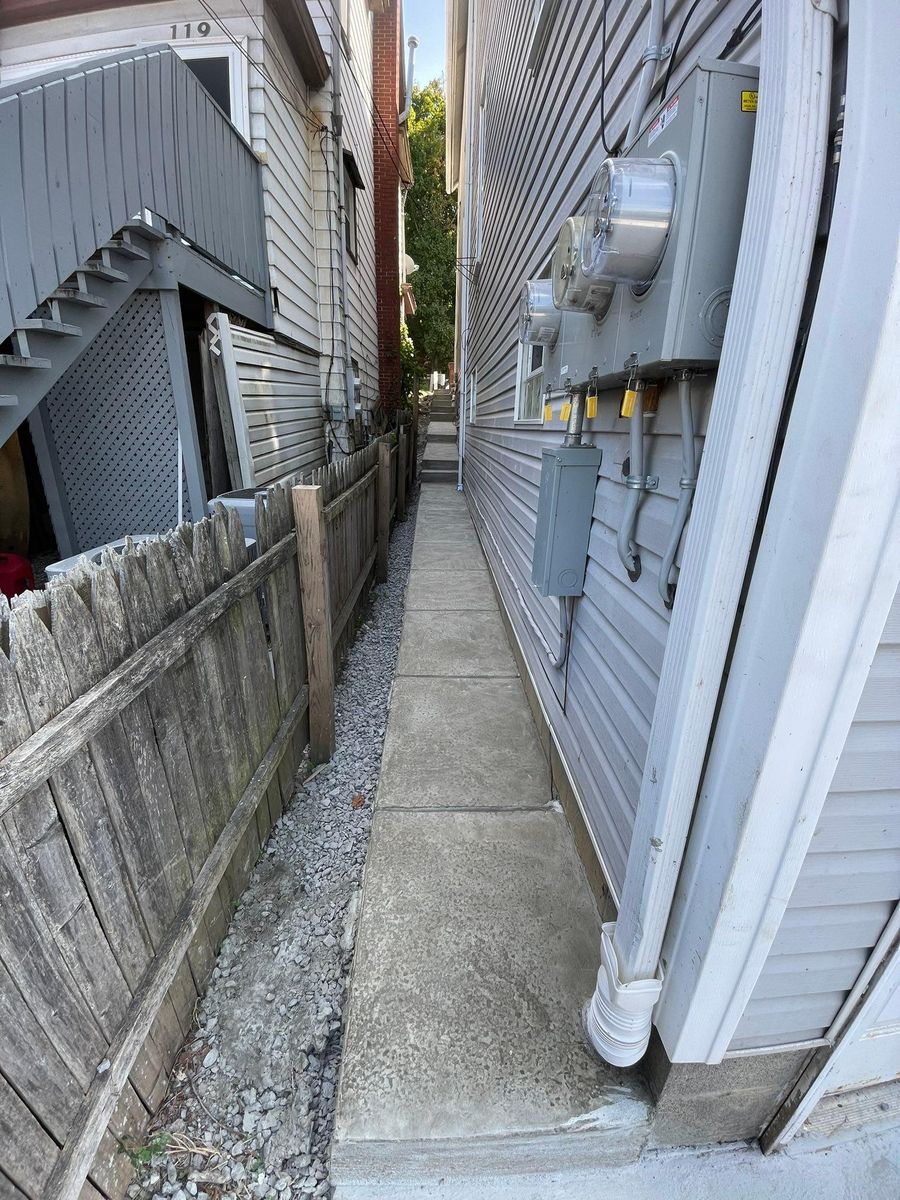 Concrete Driveway Installation for STS Custom Concrete in Butler County, PA