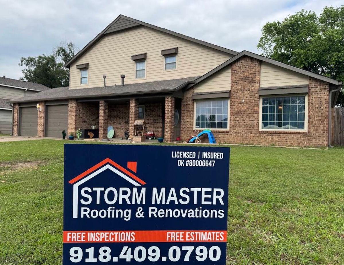 RESIDENTIAL ROOFING for Storm Master Roofing and Renovations in Tulsa, OK