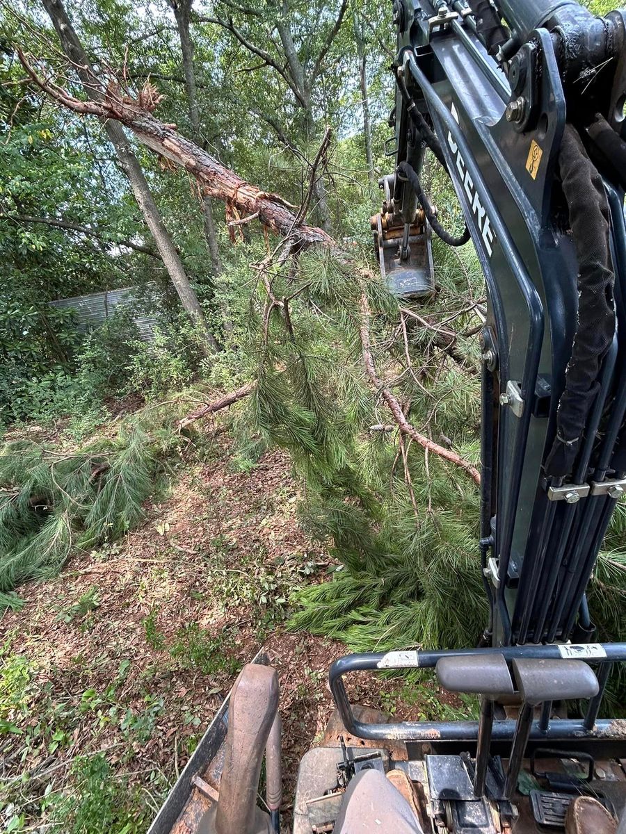 Land Clearing for JHC Excavation LLC in Hartwell, GA