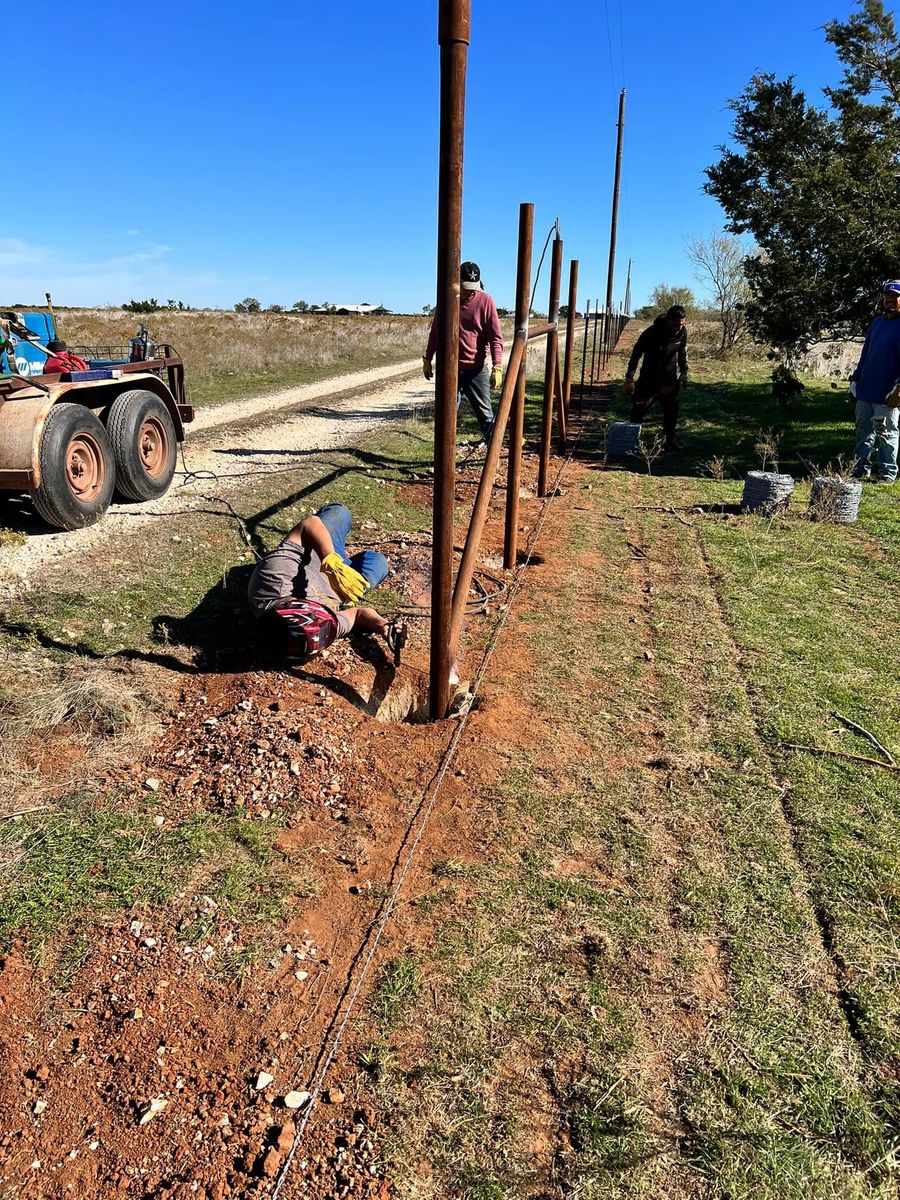 Fencing for JG Welding & Construction Services in Weatherford, TX