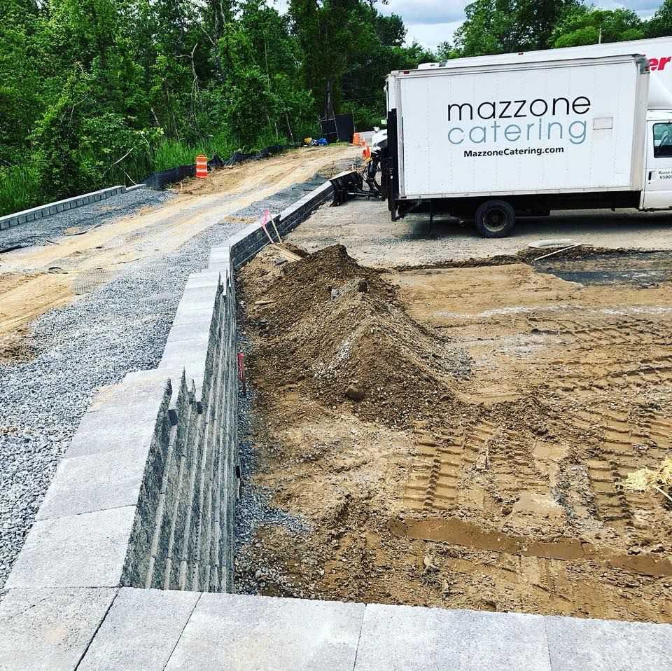 Retaining Walls & Steps for  DeLorenzo Landscaping in Schenectady, NY