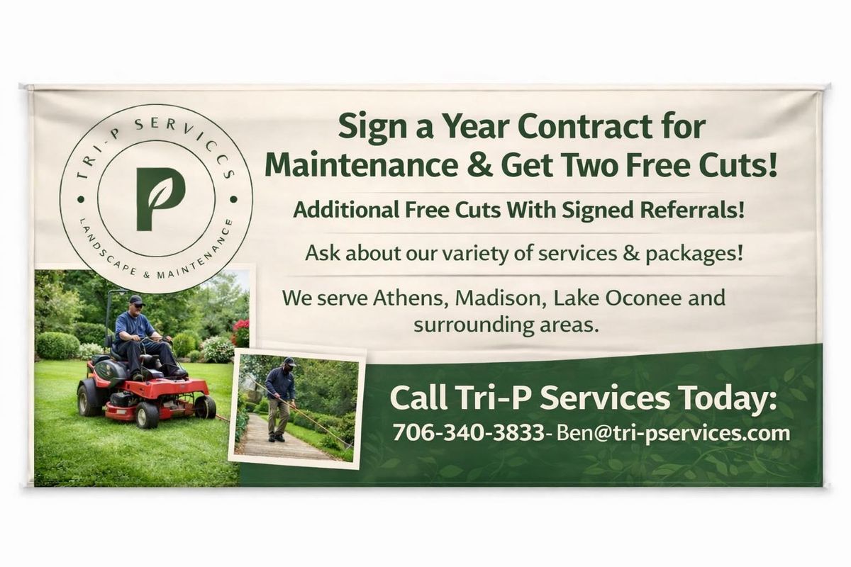 Gutter Cleaning for Tri-P Services in Athens, GA