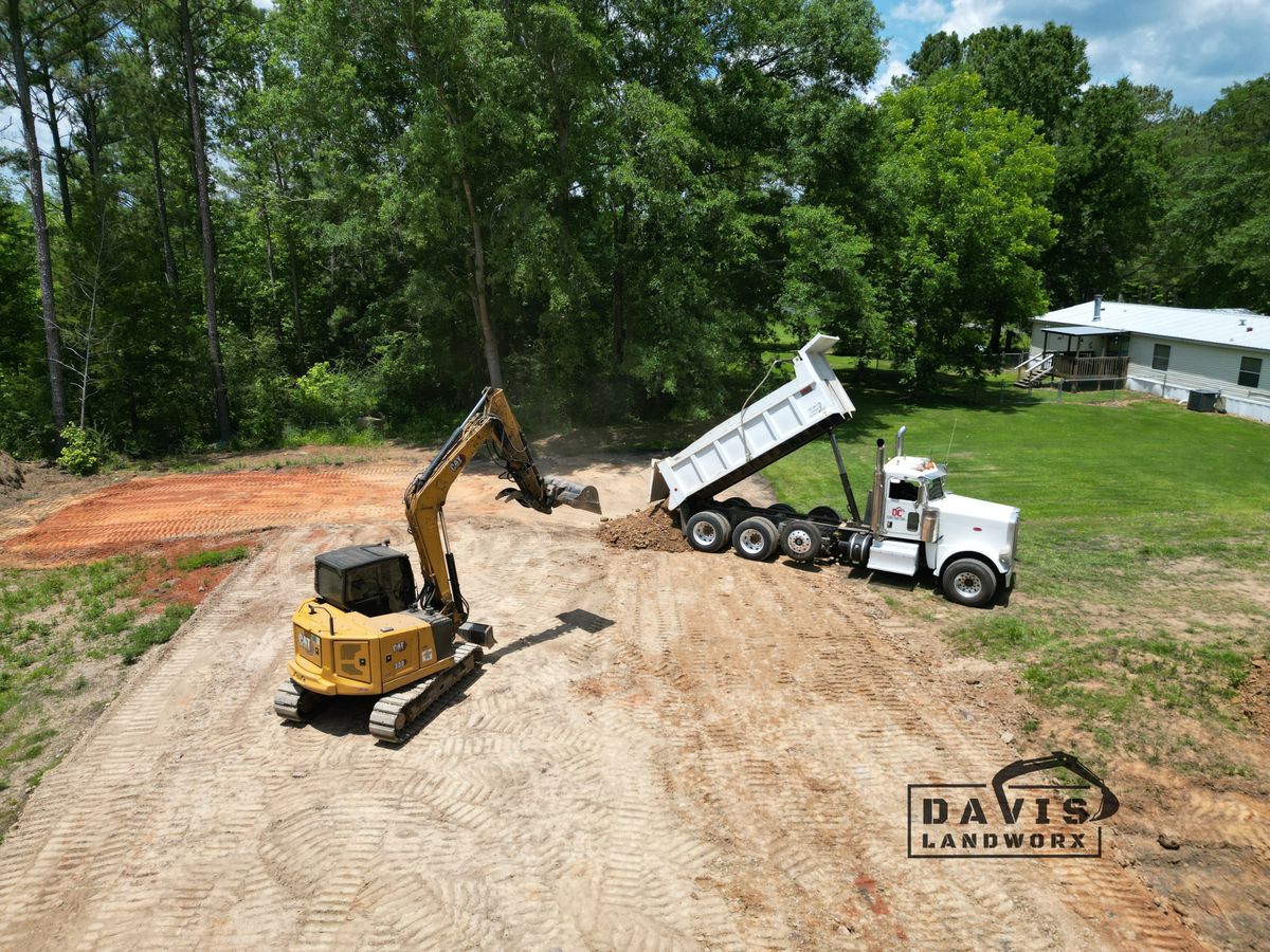 Dirt Work for Davis Landworx in Clanton,  AL