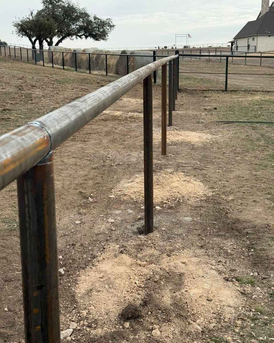 Fencing for JG Welding & Construction Services in Weatherford, TX