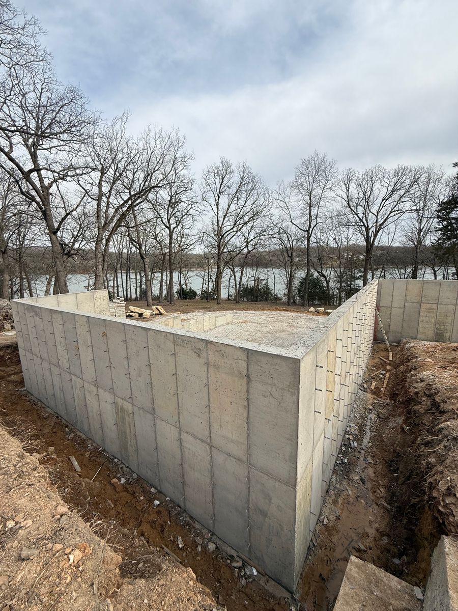 Basements for Modern Concrete LLC in Lowell, AR