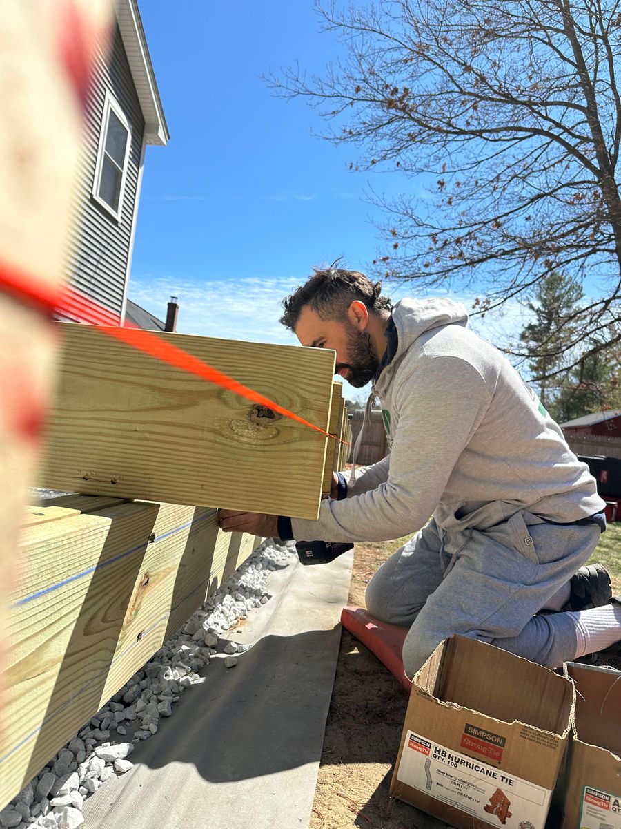 Deck Installation for Modern Art Construction in Lynn, MA