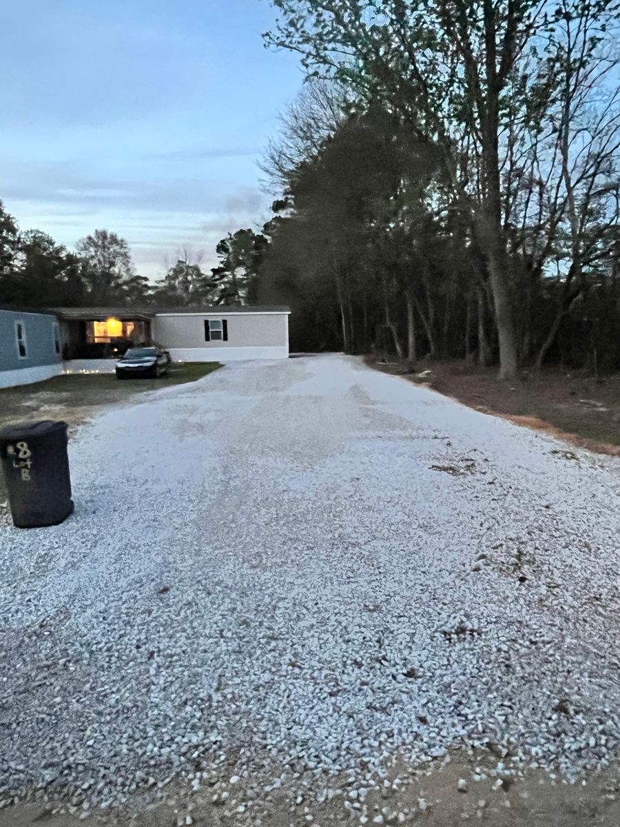 Dirt Work for Gonzales Construction in Picayune, MS