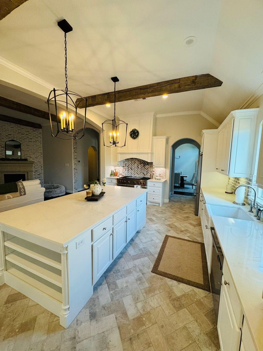 Kitchen Renovation for Starside Construction in Santa Fe, TX