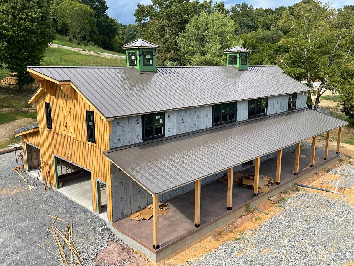Barndominium Construction for Lumen Constructions in Lobelville, TN