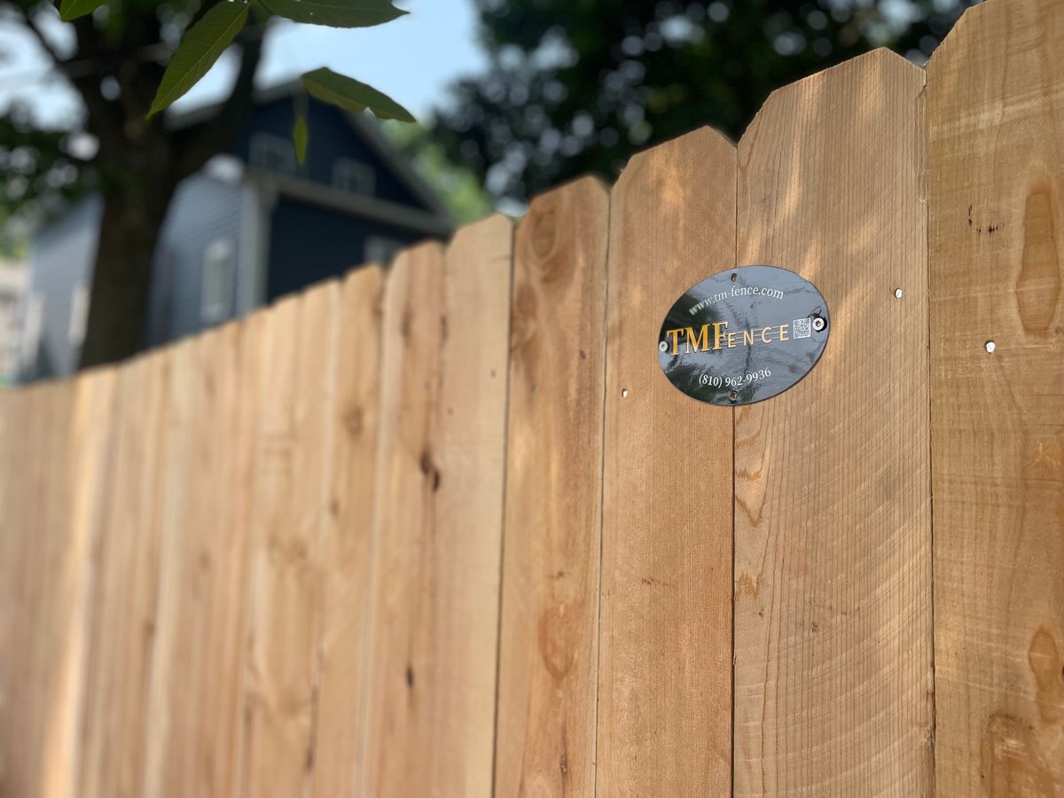 Fence Installation for TMF Services in Lapeer County, MI