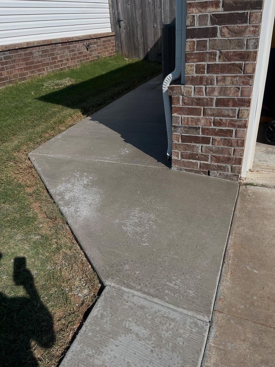 Concrete Steps & Sidewalks for Sol Co in Tulsa, OK